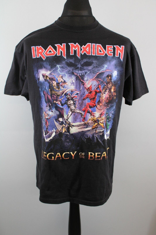Iron Maiden Shirt Official Legacy Of The Beast 2016 front