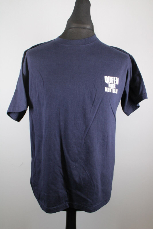 Queen Freddie Mercury Shirt Original Eagle Records Promo Rock Montreal 2007 front