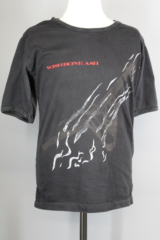 Wishbone Ash Shirt Vintage Original Just Testing Tour 1980 front