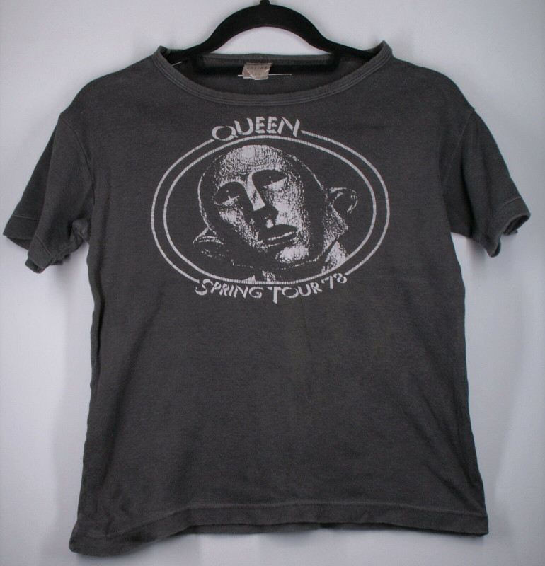 Queen Freddie Mercury Shirt Original Vintage Spring Tour 1978