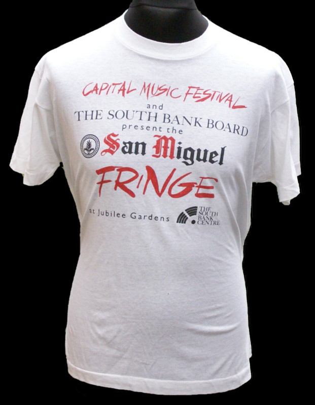 Capital Music Festival Shirt Vintage Original Circa Early 1990s front