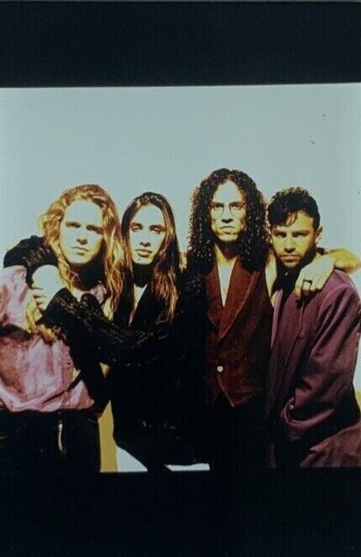 Extreme Gary Cherone Transparency Positive Photographic Slide Original Promo zoomed