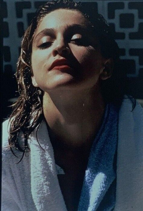 Madonna Transparency Original Desperately Seeking Susan Promo Front Detailed