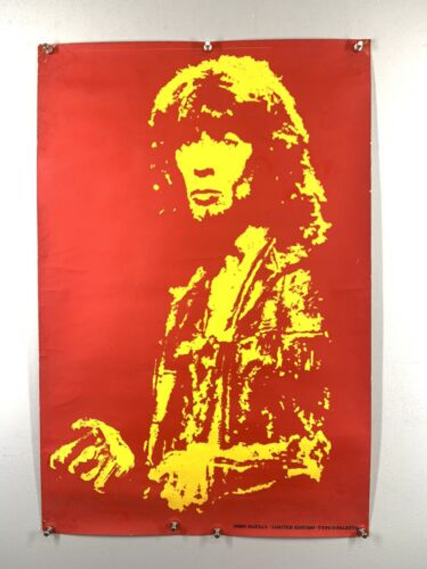 John Mayall Poster Original Vintage Type and Pallet Ltd Edition Circa Late 1960s front
