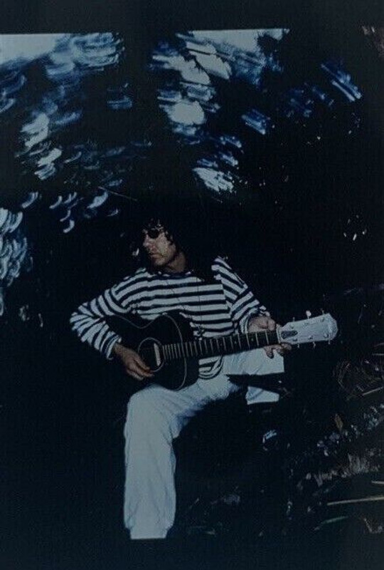 Gary Moore Transparency Positive Photographic Slide Orig Virgin Records Promo zoomed