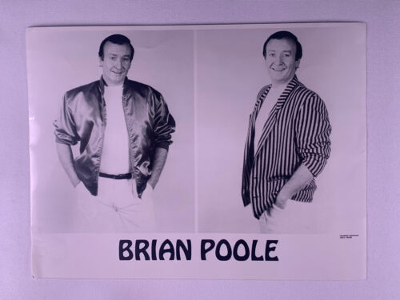 The Tremeloes Brian Poole Photo Original Promo front