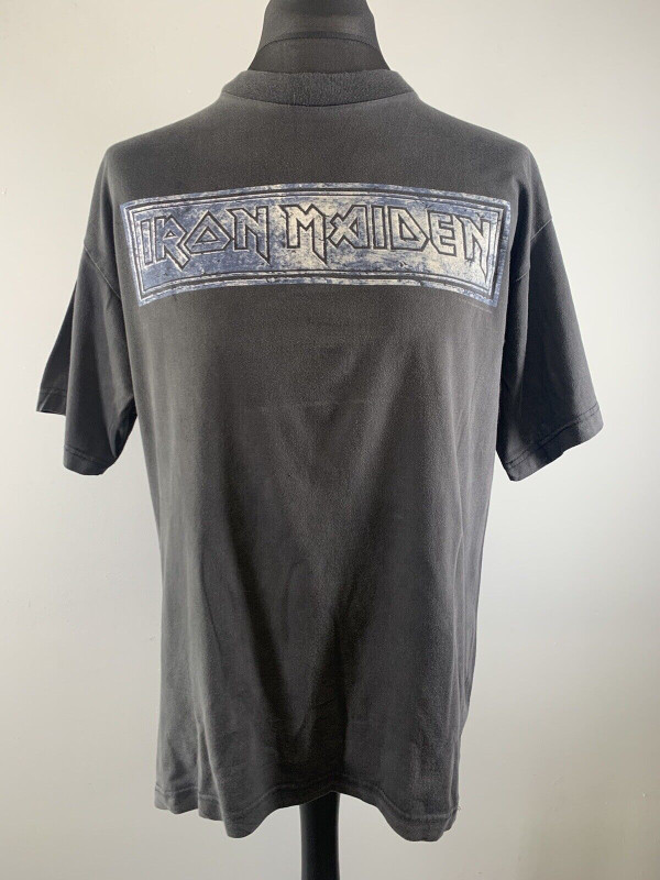 Iron Maiden Shirt Official Fan Club Convention X Factor 1995 front