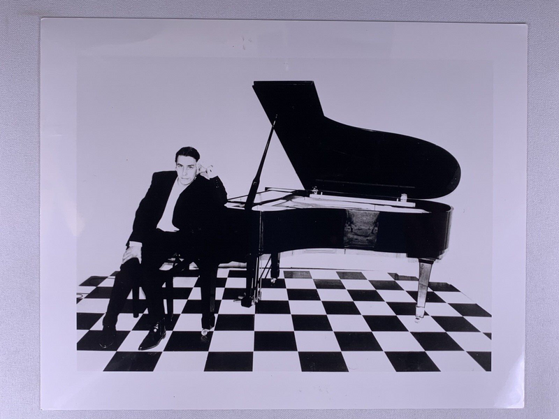 Jools Holland Squeeze Photo Vintage Promo Original Circa 1990 front