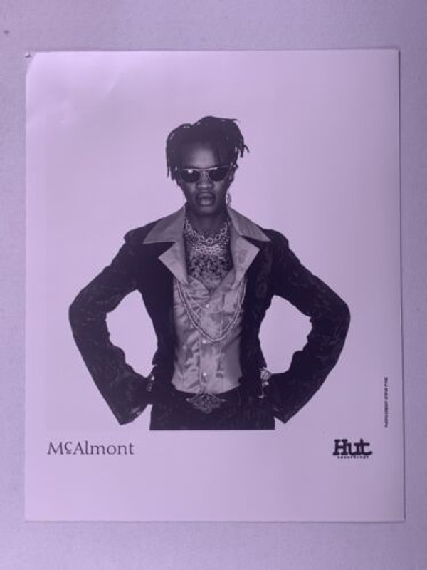 McAlmont Photograph Original Vintage Hut Recordings Promo Circa Mid 1994 front