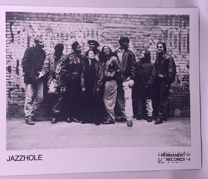 Jazzhole Photo Original Vintage Permanent Records Circa 1994 front