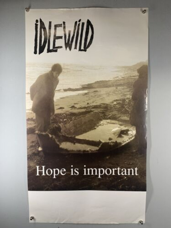 Idlewild Poster Original Food Records Debut Album Promo Hope Is Important  1998 front
