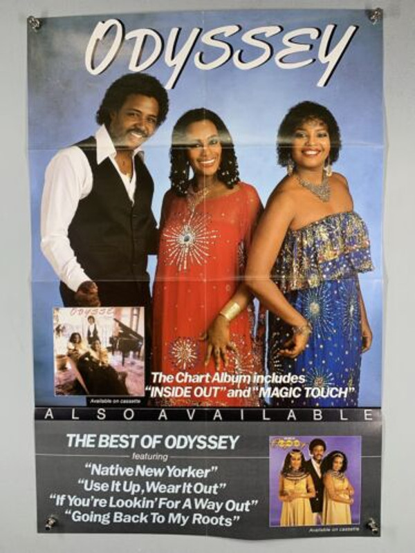 Odyssey Poster Original RCA Victor Promo Happy Together The Best Of Circa 1982 front