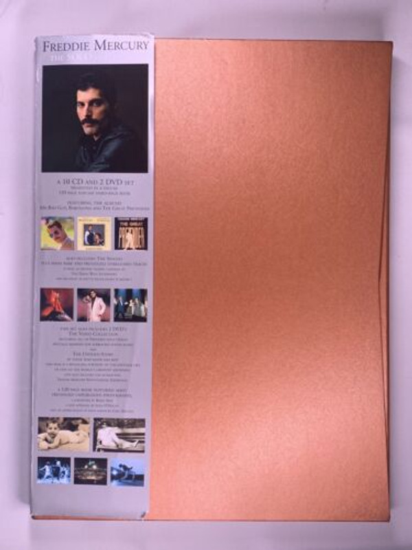 Queen Freddie Mercury Solo Collection Box Set 10 CD + 2 DVD Ex Condition 2000 Front