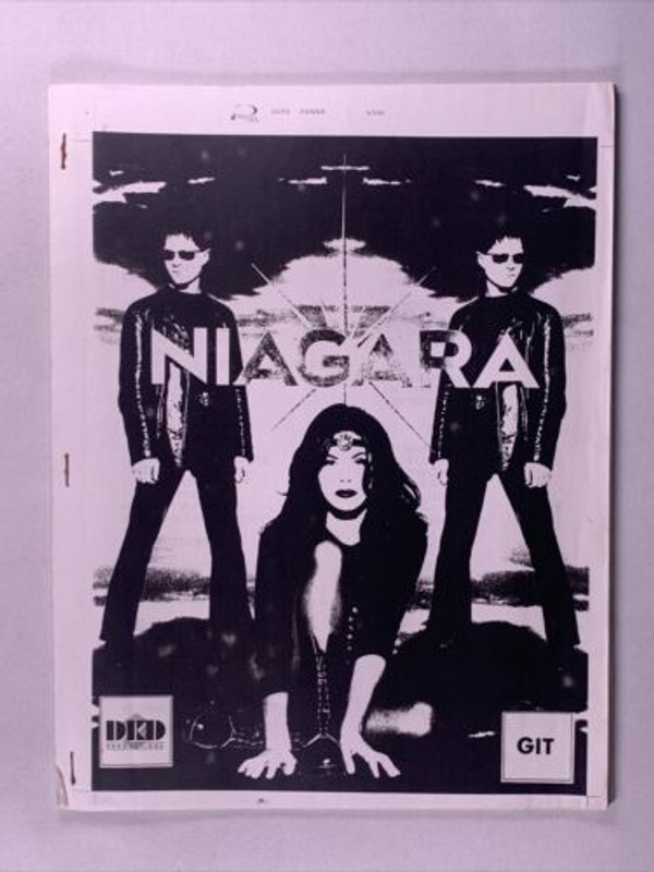 Niagara Muriel Laporte Moreno Itinerary Original Used Québec Canada July 1993 Front