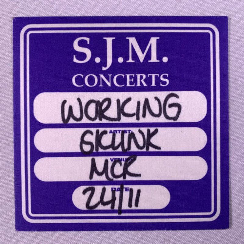 Skunk Anansie Pass Original Greatest Hits Tour Manchester Academy November 2009 Front