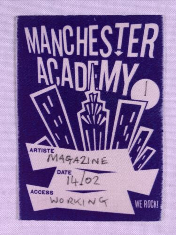Magazine Howard Devito Buzzcocks Pass Orig Academy 1 Manchester University 2009 Front
