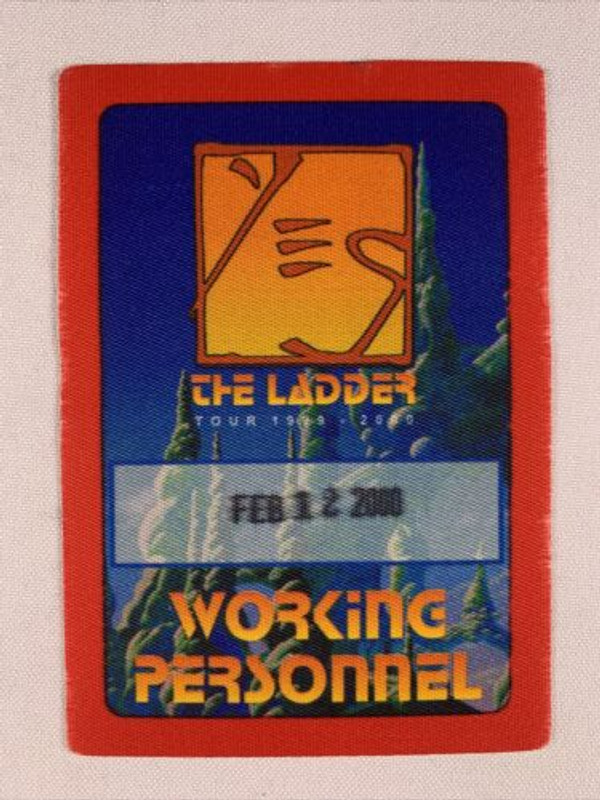 Yes Anderson Howe Squire Pass Original Working The Ladder Tour Bournemouth 2000 Front