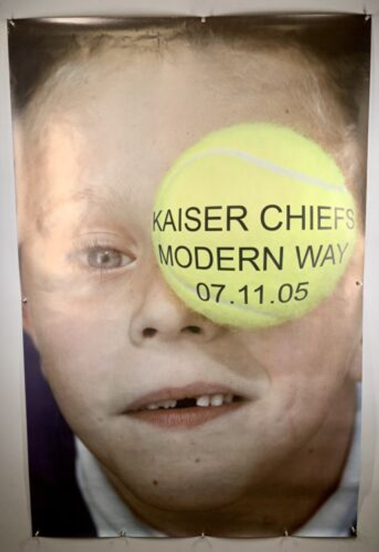 Kaiser Chiefs Ricky Wilson Poster 60 x 40 Original Promo Modern Way 2005 #1 front