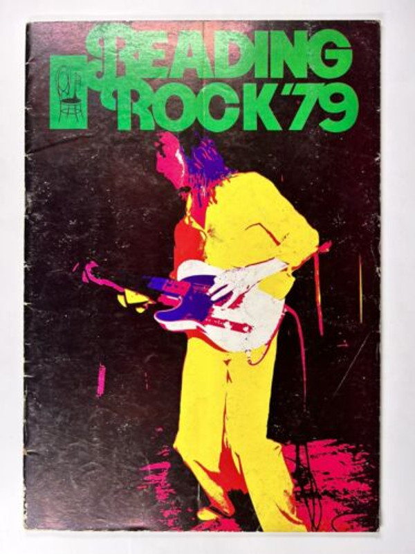 Thin Lizzy Motorhead Whitesnake Programme Original Vintage Reading Rock 1979 Front