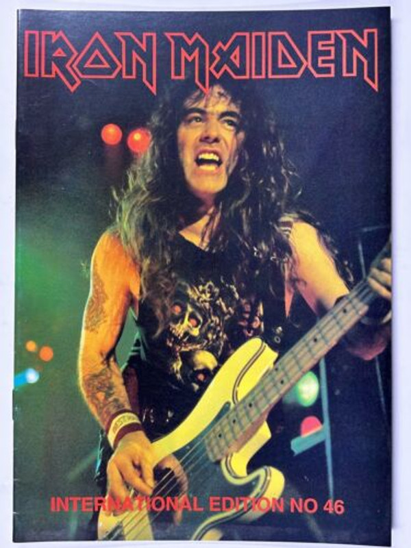 Iron Maiden Blaze Bayley Fan Club Magazine Official International Ed. 46 1995 front