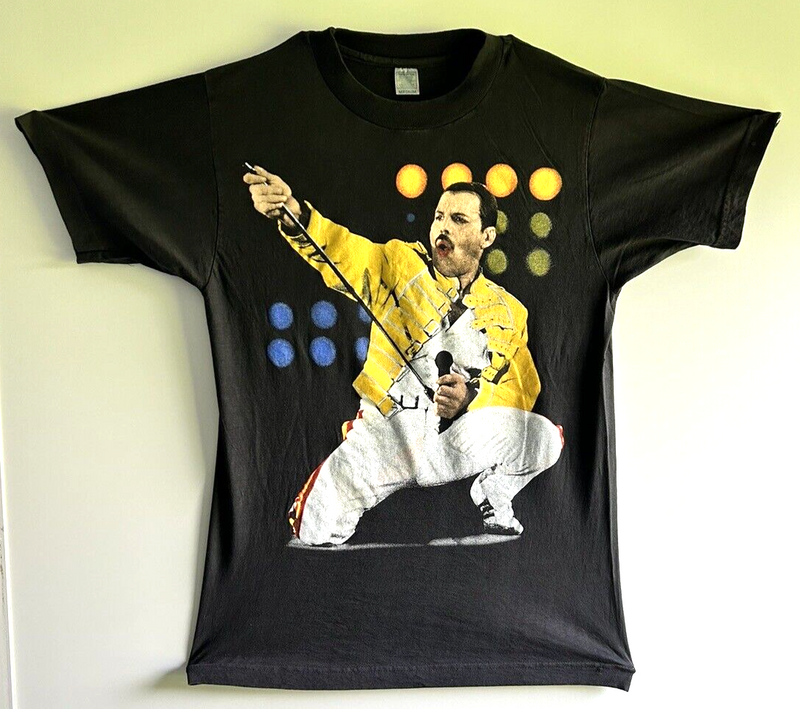 Queen Freddie Mercury Shirt Official International Fan Club Freddie Tribute 1992 Front