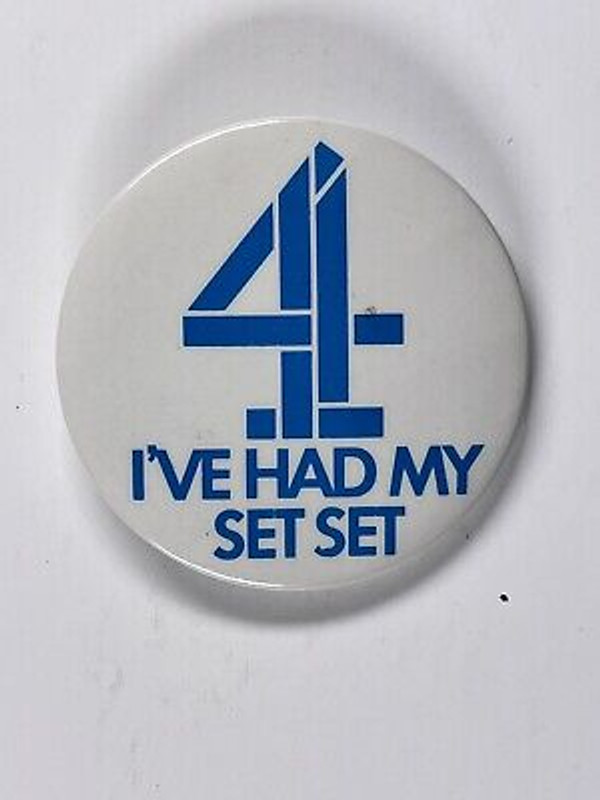 Channel 4 Badge front