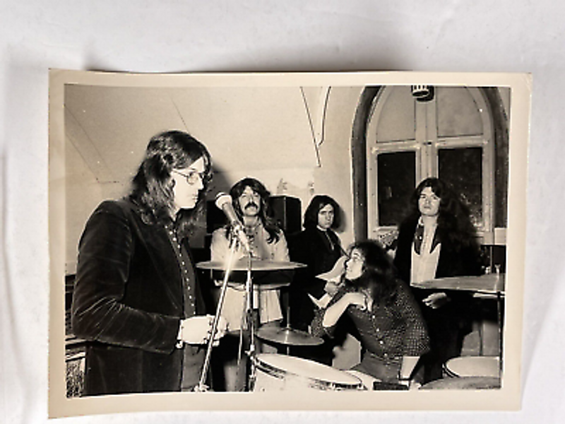 Deep Purple David Coverdale Photo Original Black And White Press Promotion 1973