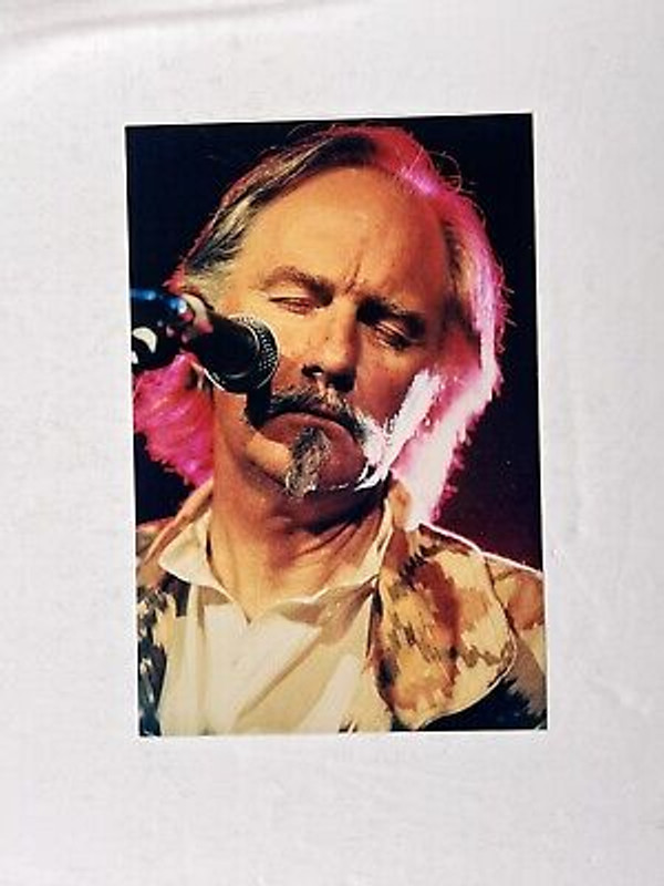 Roy Harper Photo Original Coloured Press Promotion Circa 1990s