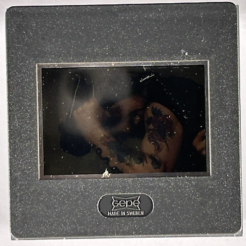 Zodiac Mindwarp Photo Kerrang Ray Palmer Archive Transparency circa 1990s Front