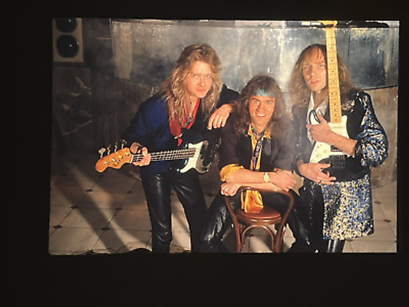 Zeno Photo Kerrang Original Ray Palmer Archive Transparency Circa 1980s Front