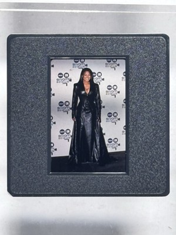 Janet Jackson Photo London Features Original Transparency MTU Movie Awards 2000