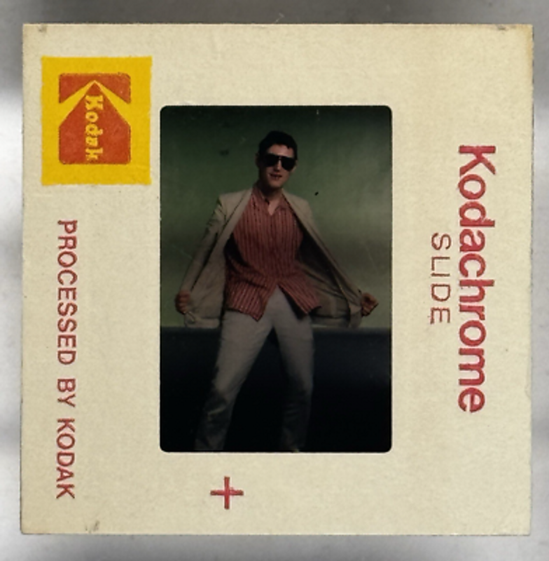 Boomtown Rats Photograph Transparency Original 35mm Positive Slide Circa 1970s