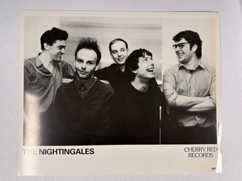 The Nightingales Photo Original Black And White Press Promotion Circa 1990s