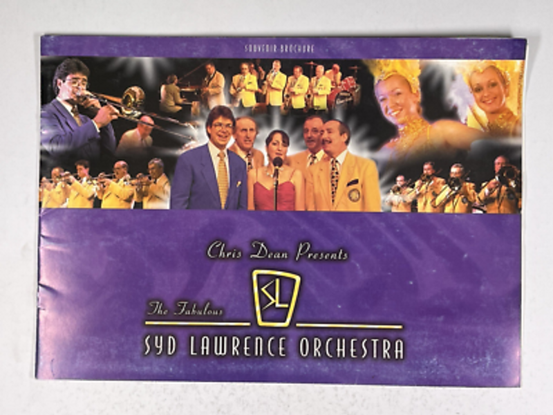 The Syd Lawrence Orchestra Programme Original Vintage Souvenir Circa 1970s