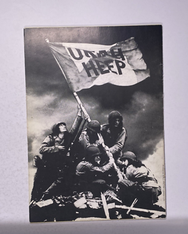 Uriah Heap Programme Original W10th Anniversary World Tour 1970-1980 Front