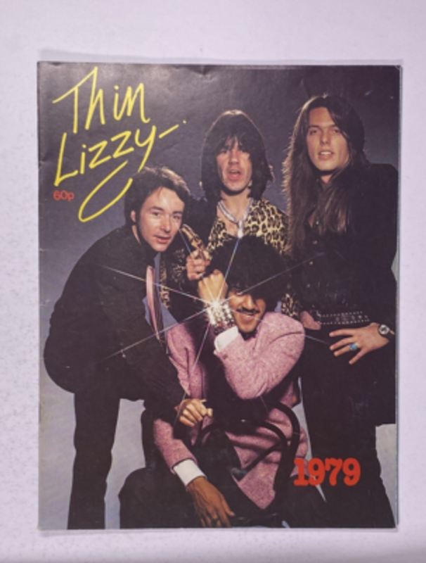 Thin Lizzy Black Rose Programme Rock Legends Original 1979 Front