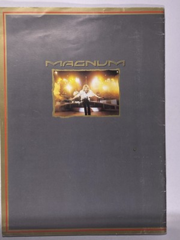 Magnum Programme Original Concert Souvenir Booklet Christmas Tour 1988 Front