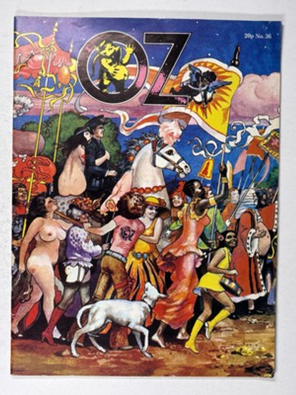 Oz Magazine Issue 36 Original Counter Culture Dream Power Jim Leon July 1971 #1
