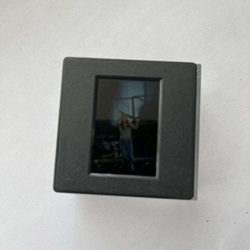Mariah Carey Photo Transparency On Stage 35mm Positive Slide Circa 1990's Front