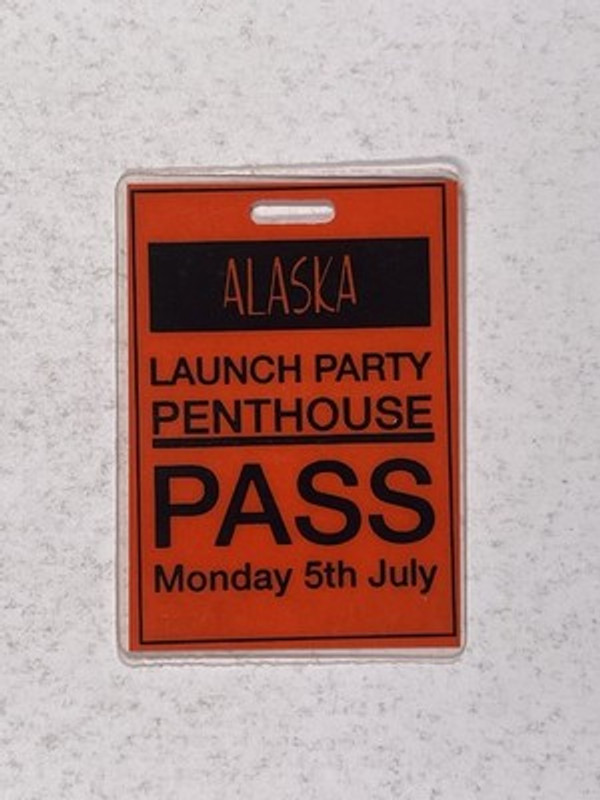 Alaska Launch Party Laminate Pass front