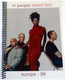 M People Itinerary Original Vintage Fresco Tour Promo Europe 1998 Front
