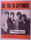 The Symbols Sheet Music See You In September 1966 front