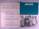The Eagles Sheet Music Original Vintage James Dean Asylum Records USA 1974