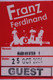 Franz Ferdinand Pass Original Vintage Tour Manchester Apollo October 2004 zoomed