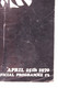 Colosseum, Fleetwood Mac, Christine Perfect Spring Thing Programme April 1970 Back