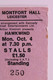 Hawkwind Ticket Original Vintage 1976 Front Zoomed