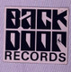 Back Door Records Sticker Original Promo Circa Late 70's front
