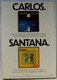 Santana Poster Programme Fold Out Poster Vintage UK Tour 1983 back