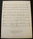 Wizzard Roy Wood Sheet Music Vintage Angel Fingers Circa Mid 70s #2 inside