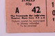 King Crimson Ticket Original Vintage Fall 1971 zoomed